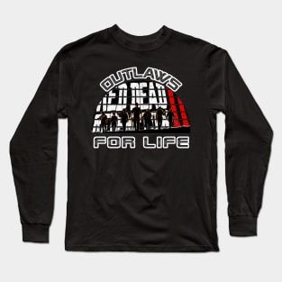 Red Dead Redemption 2 Tee Shirt Outlaws 4 Life Gift Ideas Fan Art Long Sleeve T-Shirt